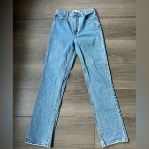 Abercrombie & Fitch Ultra High Rise 90s Straight Jean